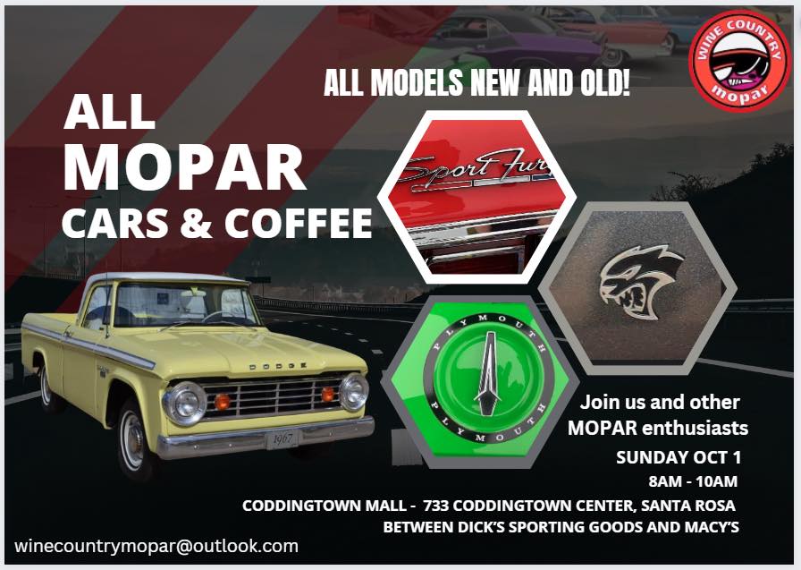 All Mopar Cars and Coffee