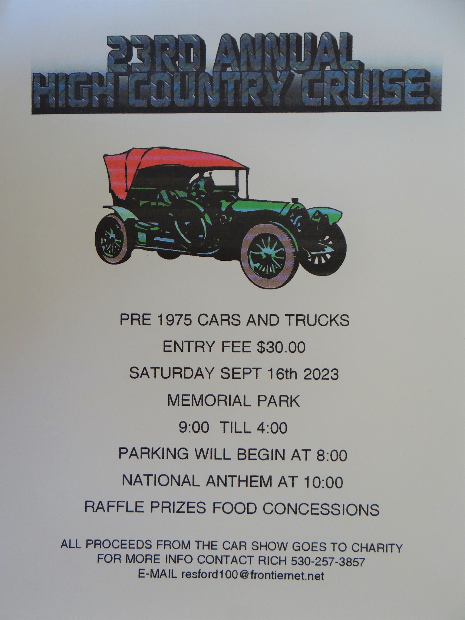 High Country Cruise Car Show