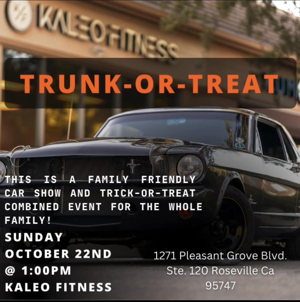 Trunk or Treat Car Show