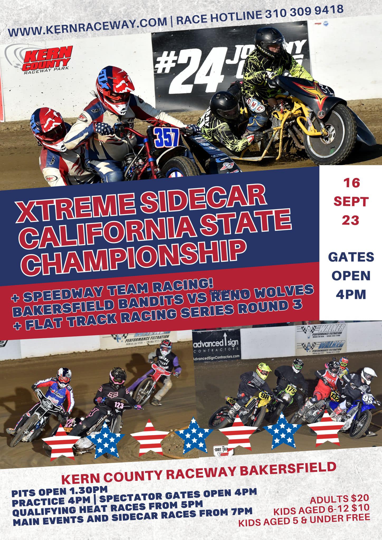 Professional Speedway and Flat Track Racing