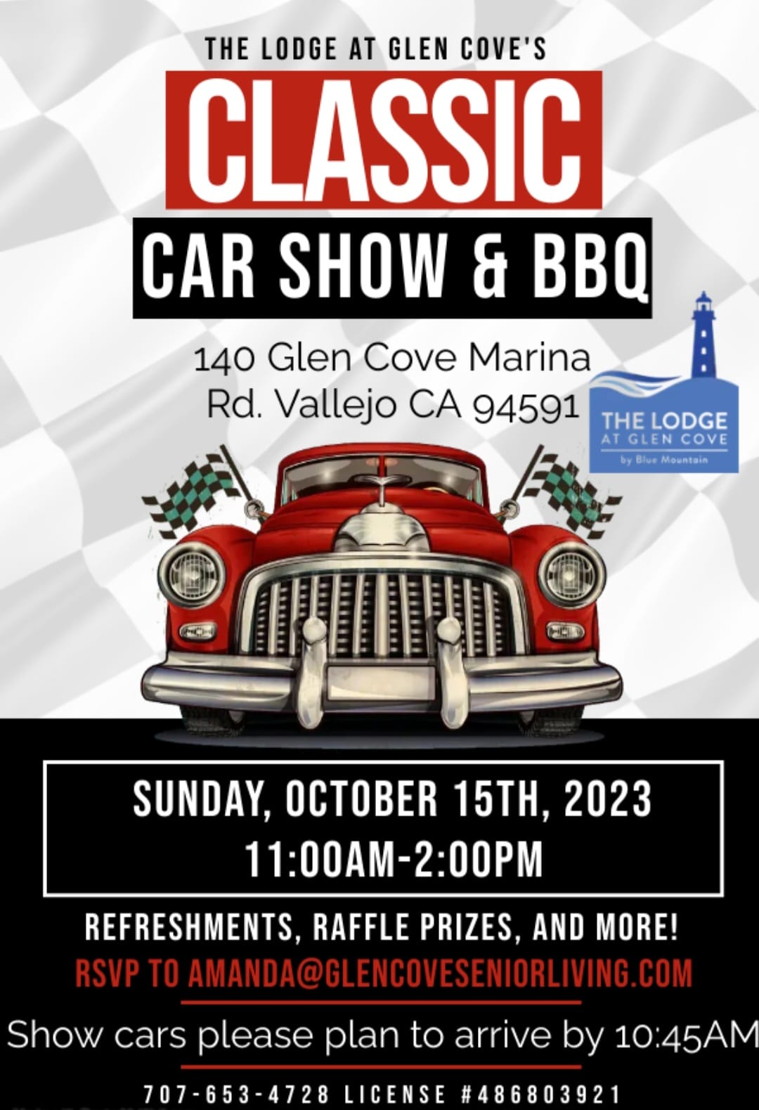 The Lodge at Glen Cove’s Classic Car Show and BBQ