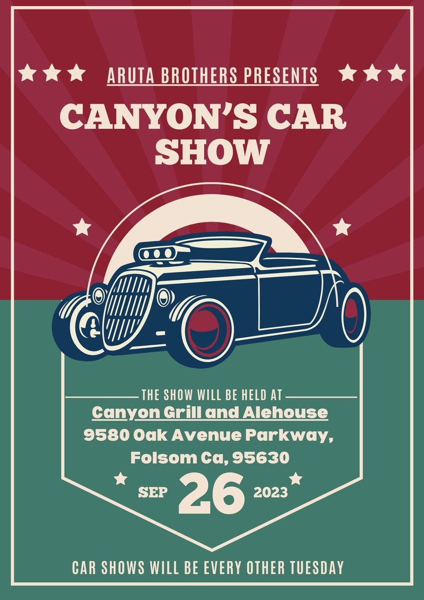 Canyon’s Car Show