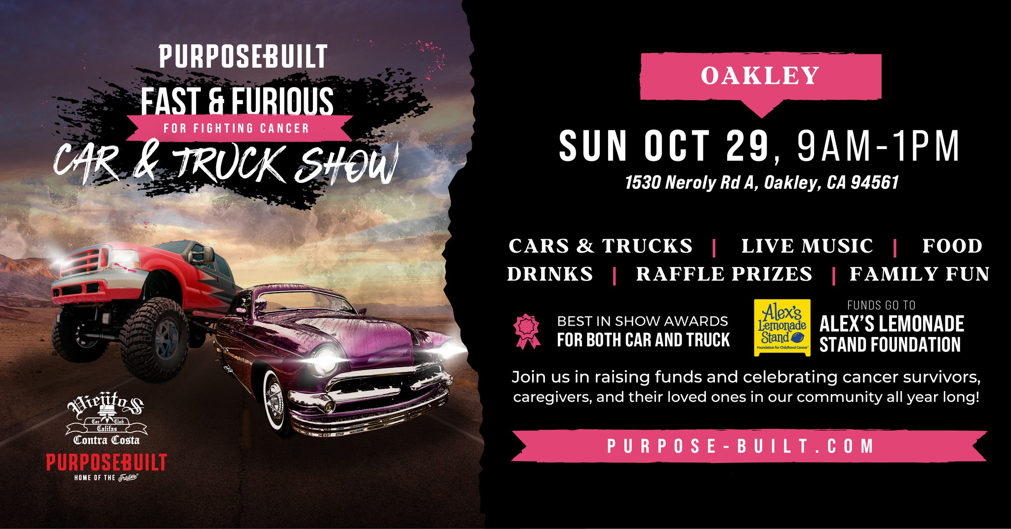 Fast & Furious For Cancer Car and Truck Show