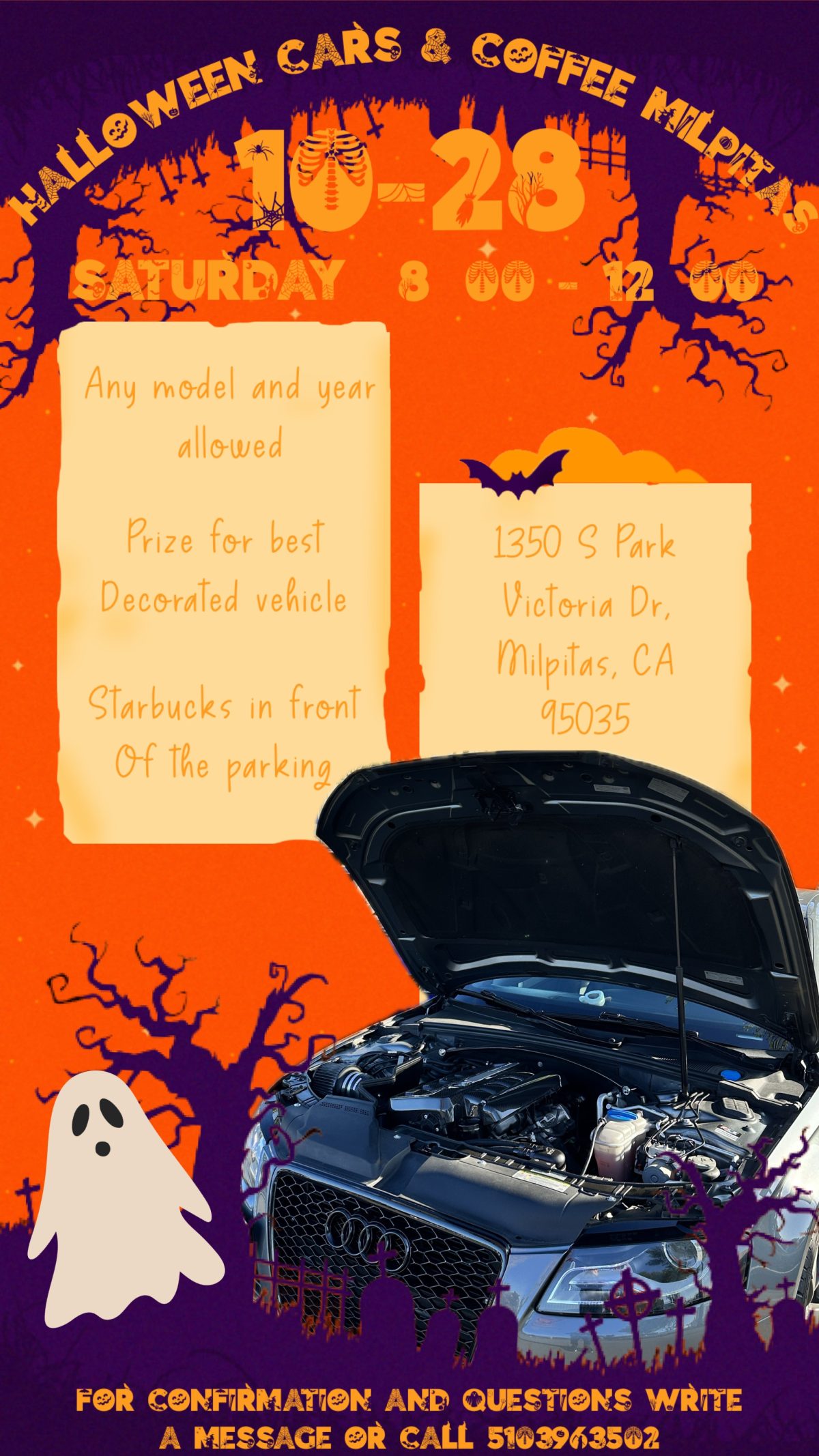 Halloween Cars & Coffee Milpitas