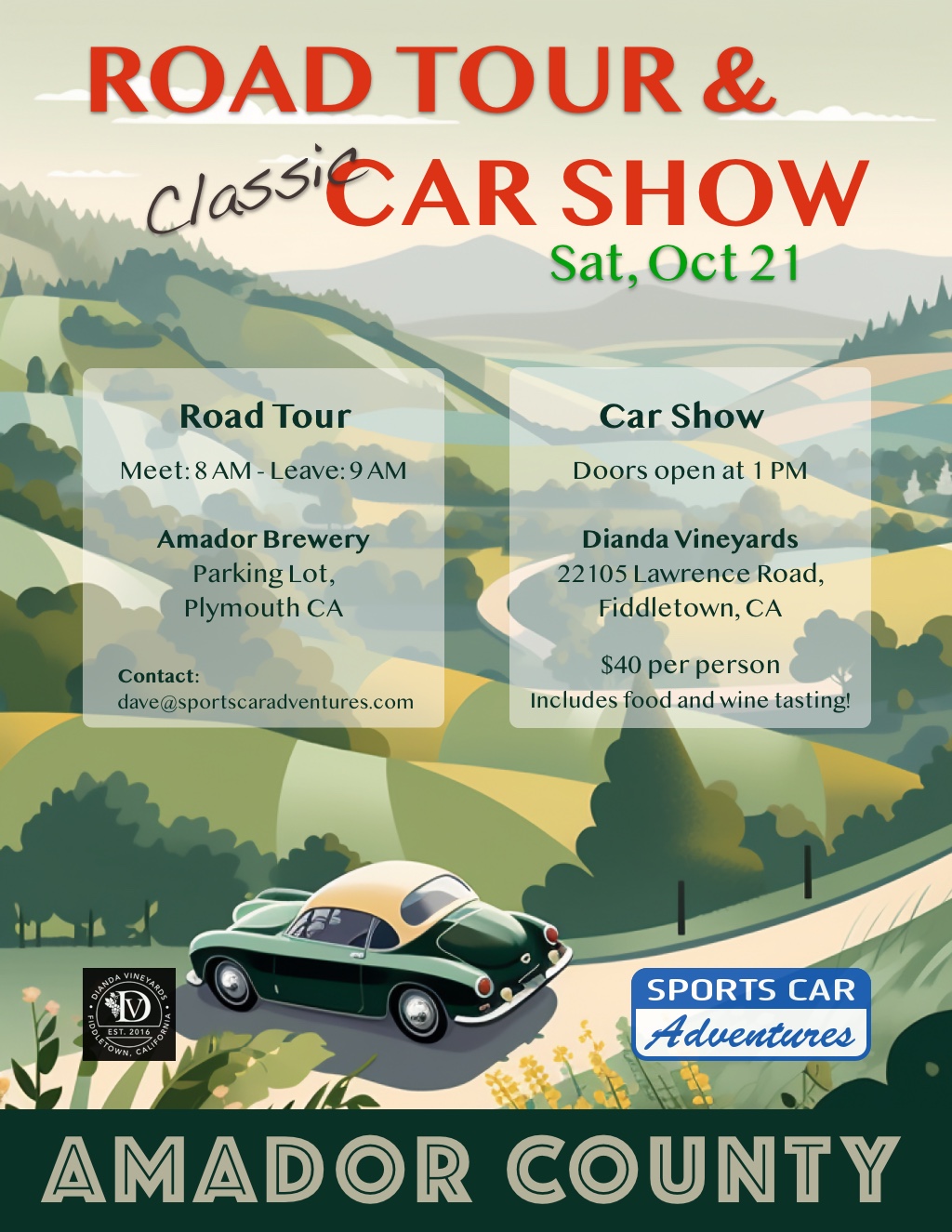 Road Tour & Classic Car Show