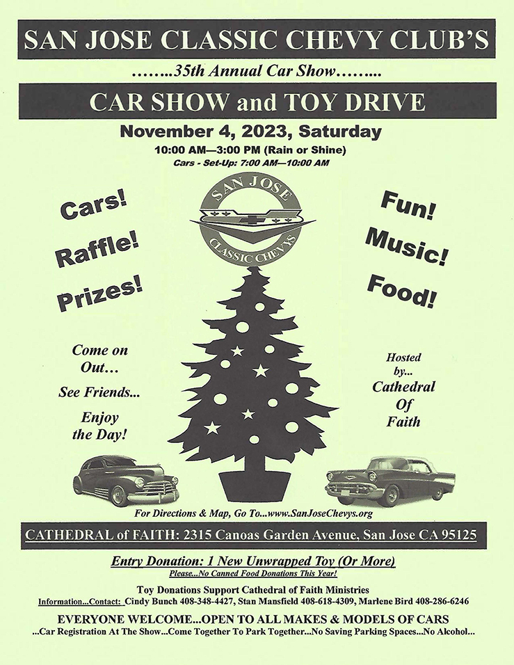 San Jose Car Show and Toy Drive