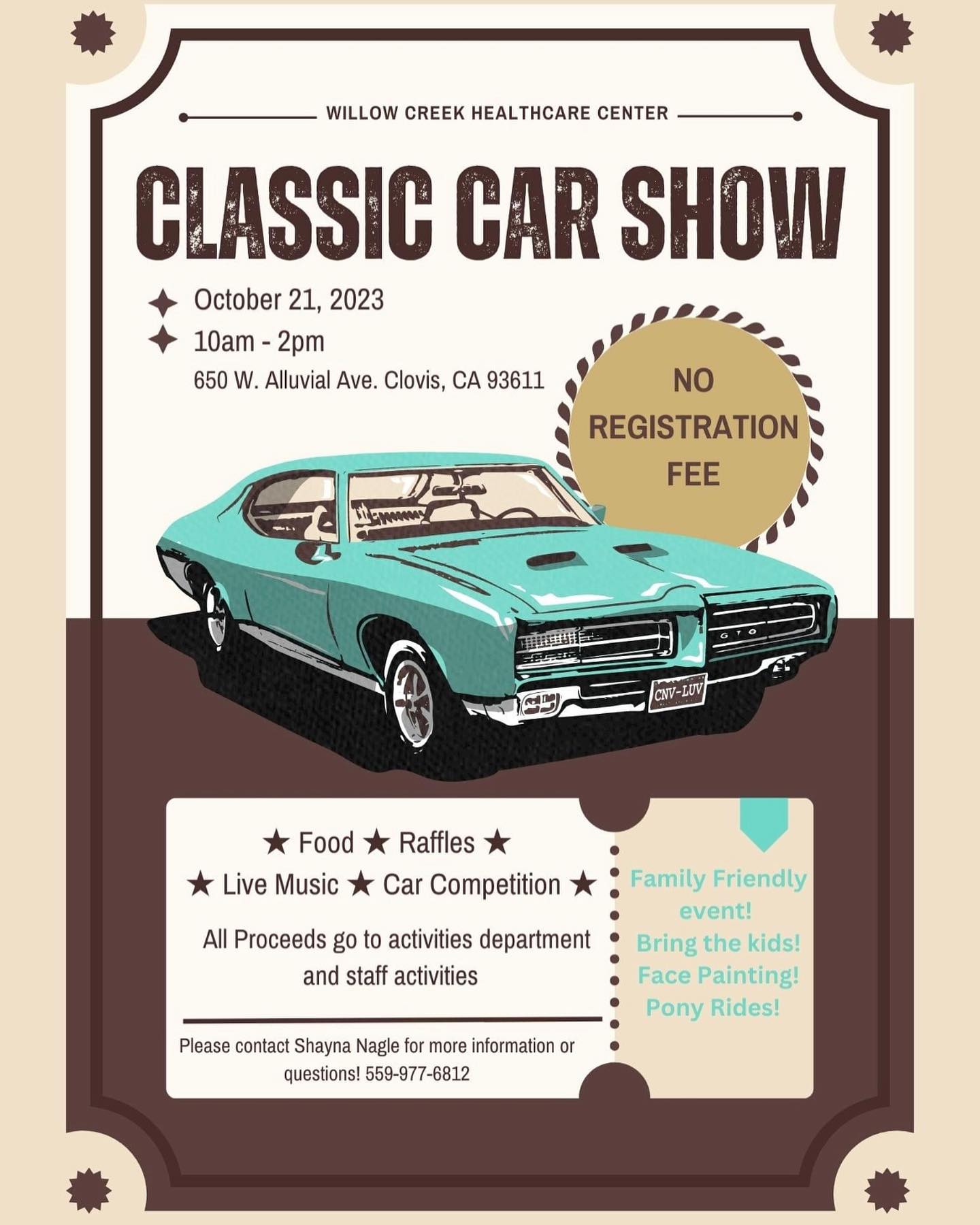 Willow Creek Classic Car Show