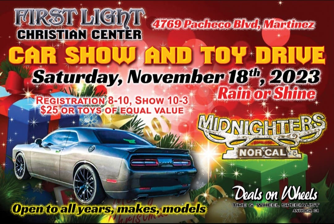 First Light Car Show and Toy Drive