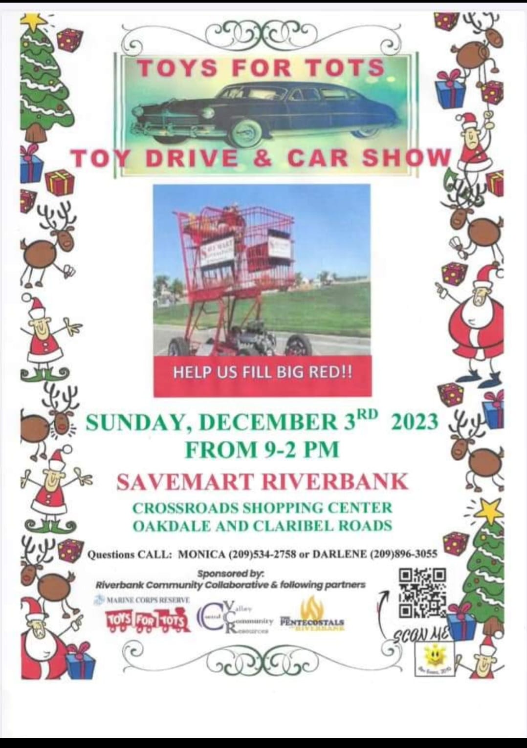 Toys For Tots Toy Drive & Car Show
