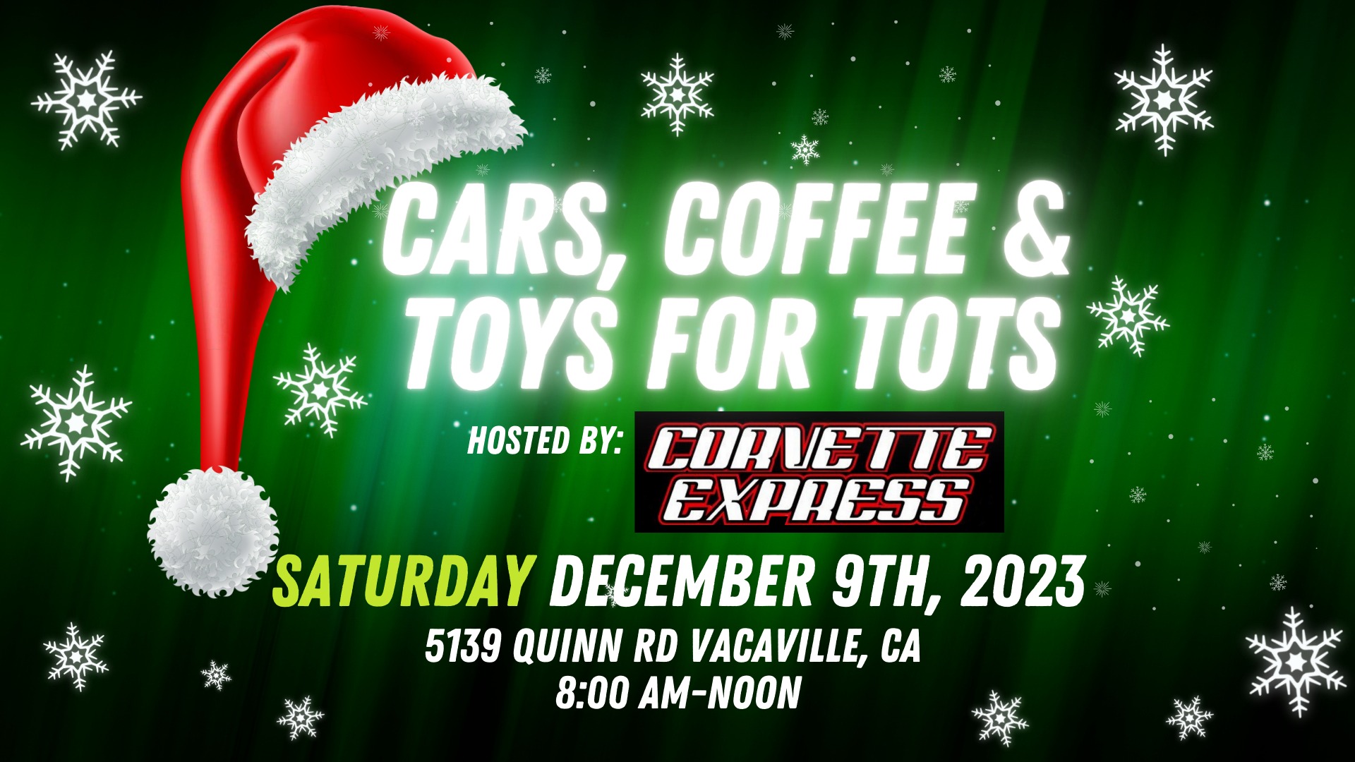 Cars Coffee & Toys For Tots