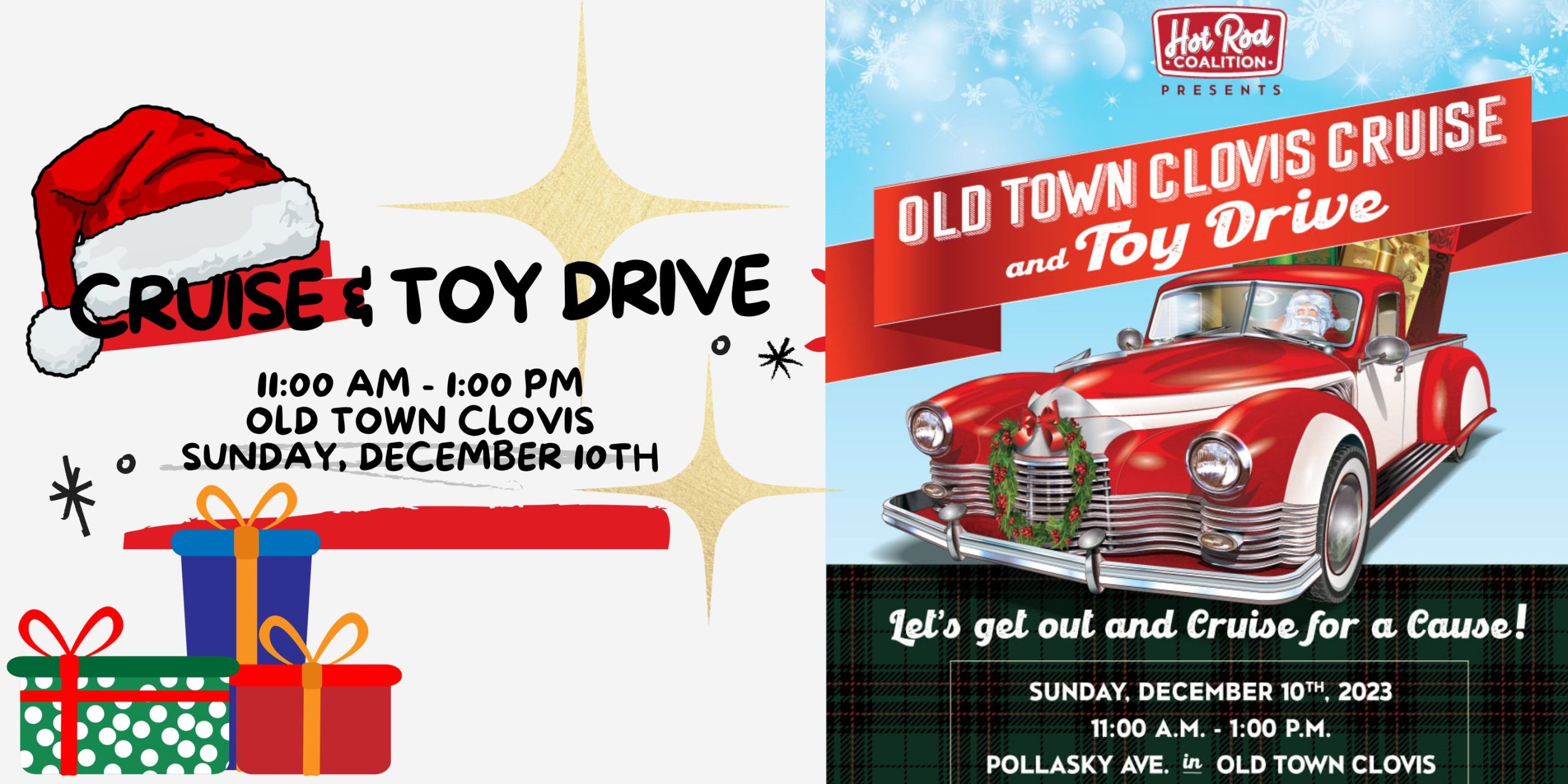 Old Town Clovis Cruise and Toy Drive