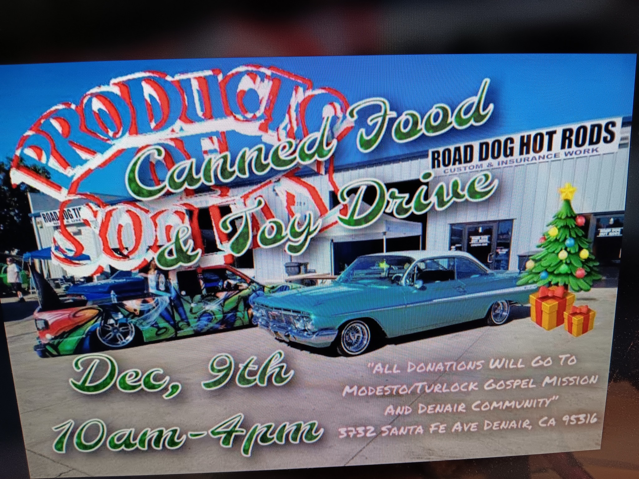 Road Dog Canned Food & Toy Drive