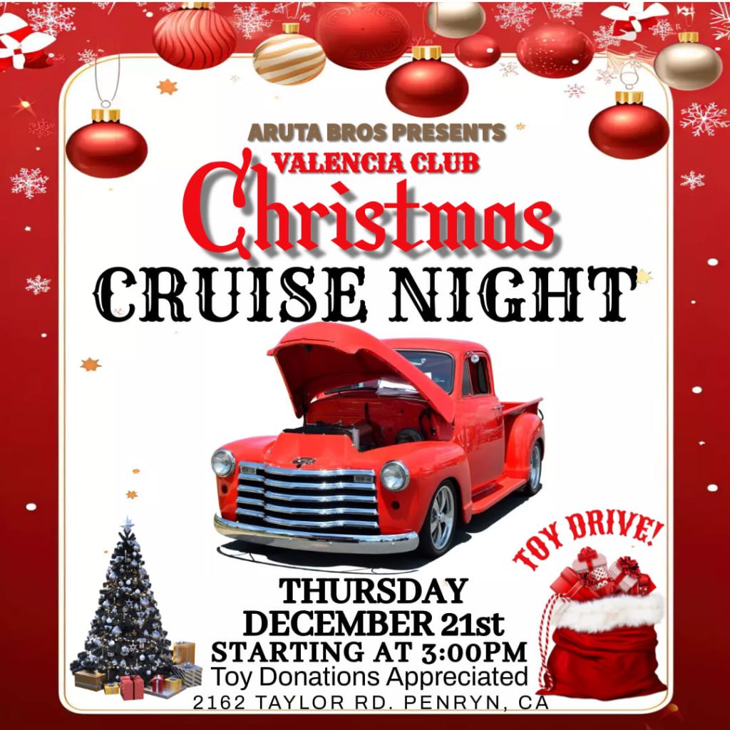 Valencia Club Christmas Cruise Night