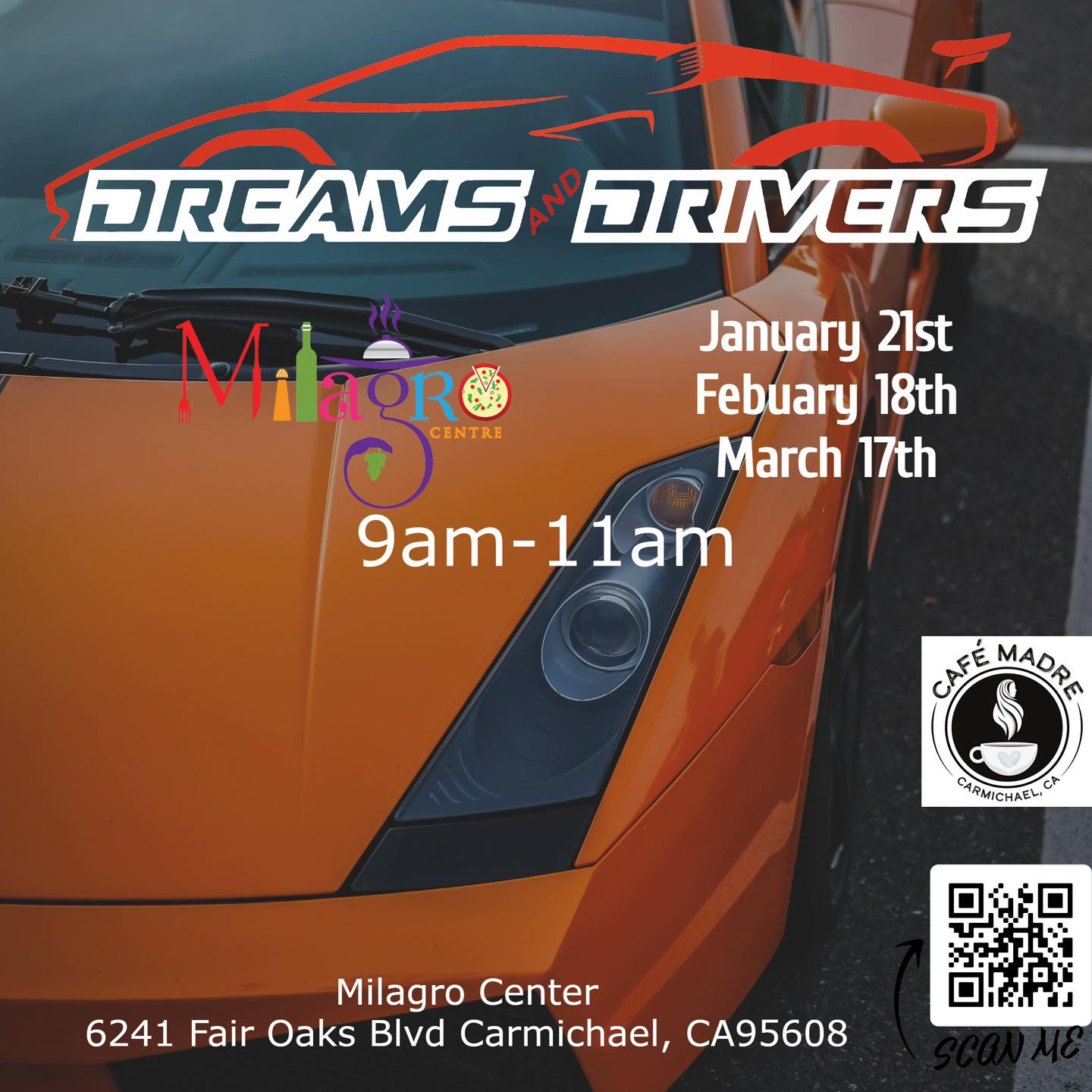 Dreams and Drivers Cars N Coffee