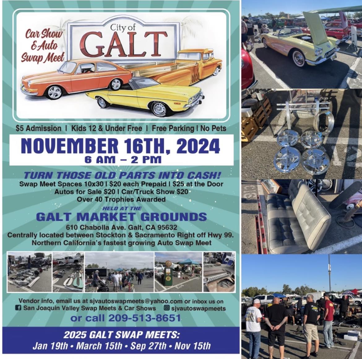 Galt Auto Swap Meet and Car Show