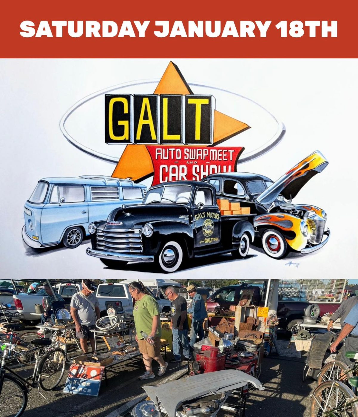 Galt Auto Swap Meet and Car Show