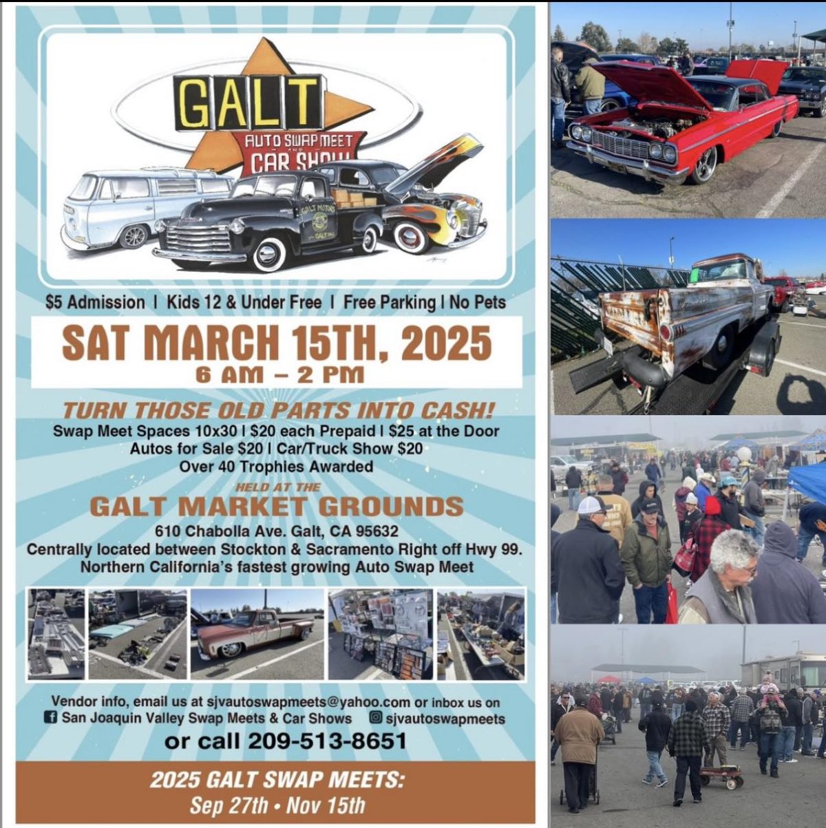 Galt Auto Swap Meet and Car Show