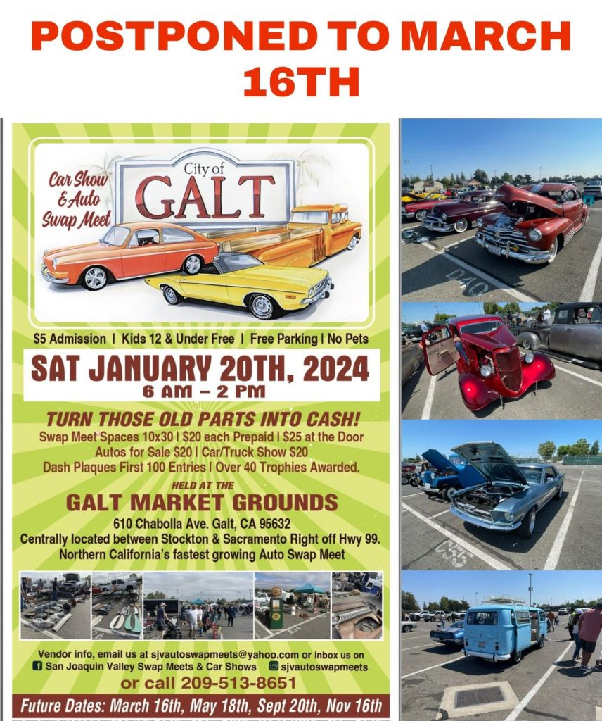 Galt Auto Swap Meet and Car Show