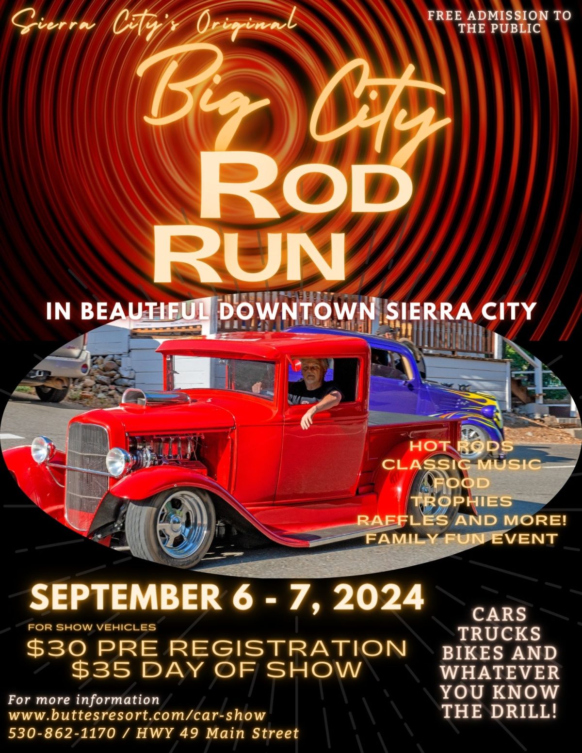 Sierra City’s Big City Rod Run