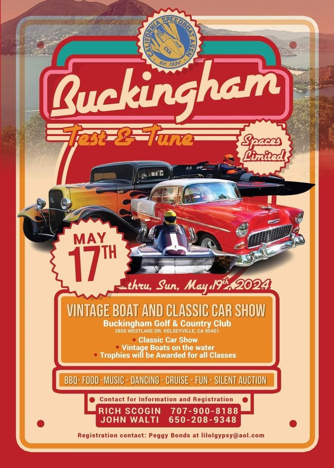 Buckingham Vintage Boat and Classic Car Show