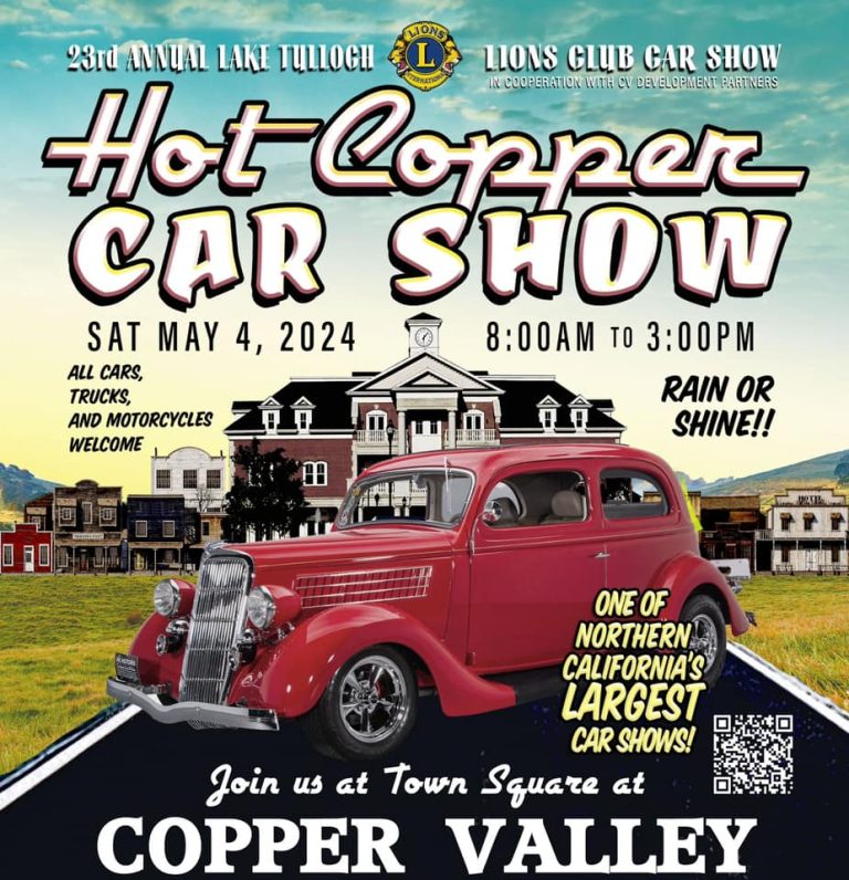 Lake Tulloch Hot Copper Car Show - NorCal Car Culture