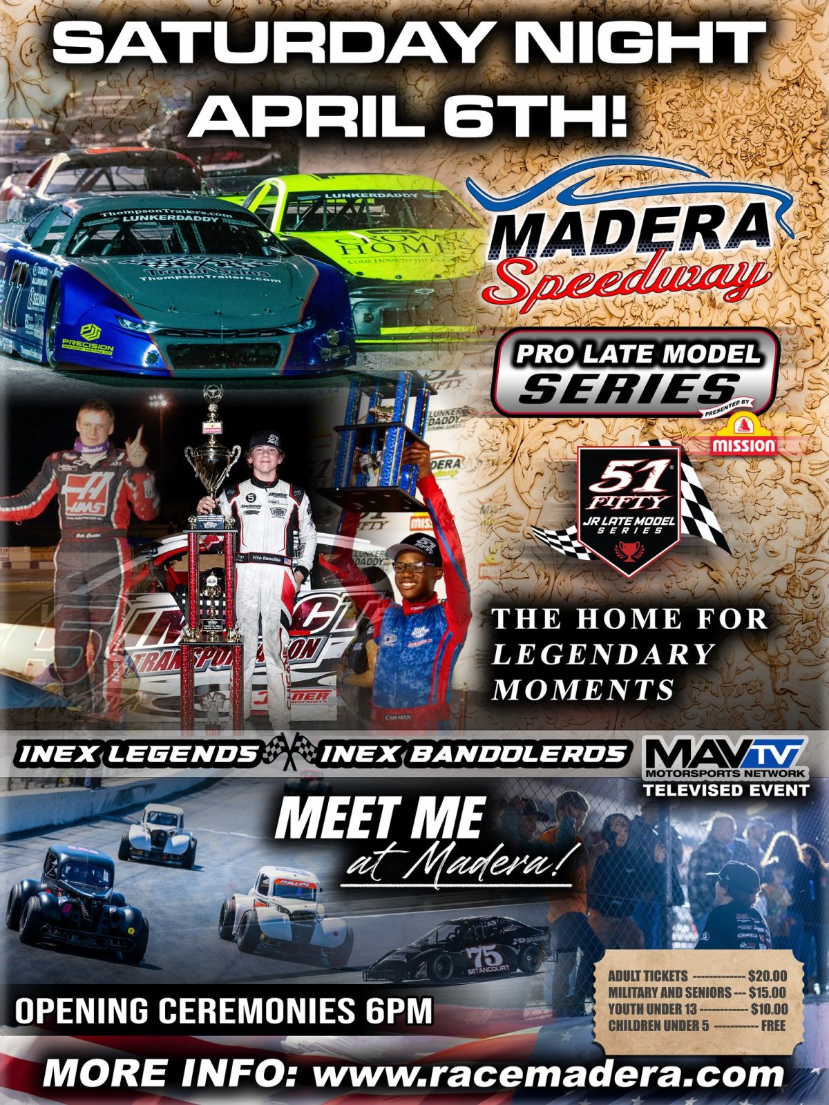 Madera Speedway MAVTV Televised Series