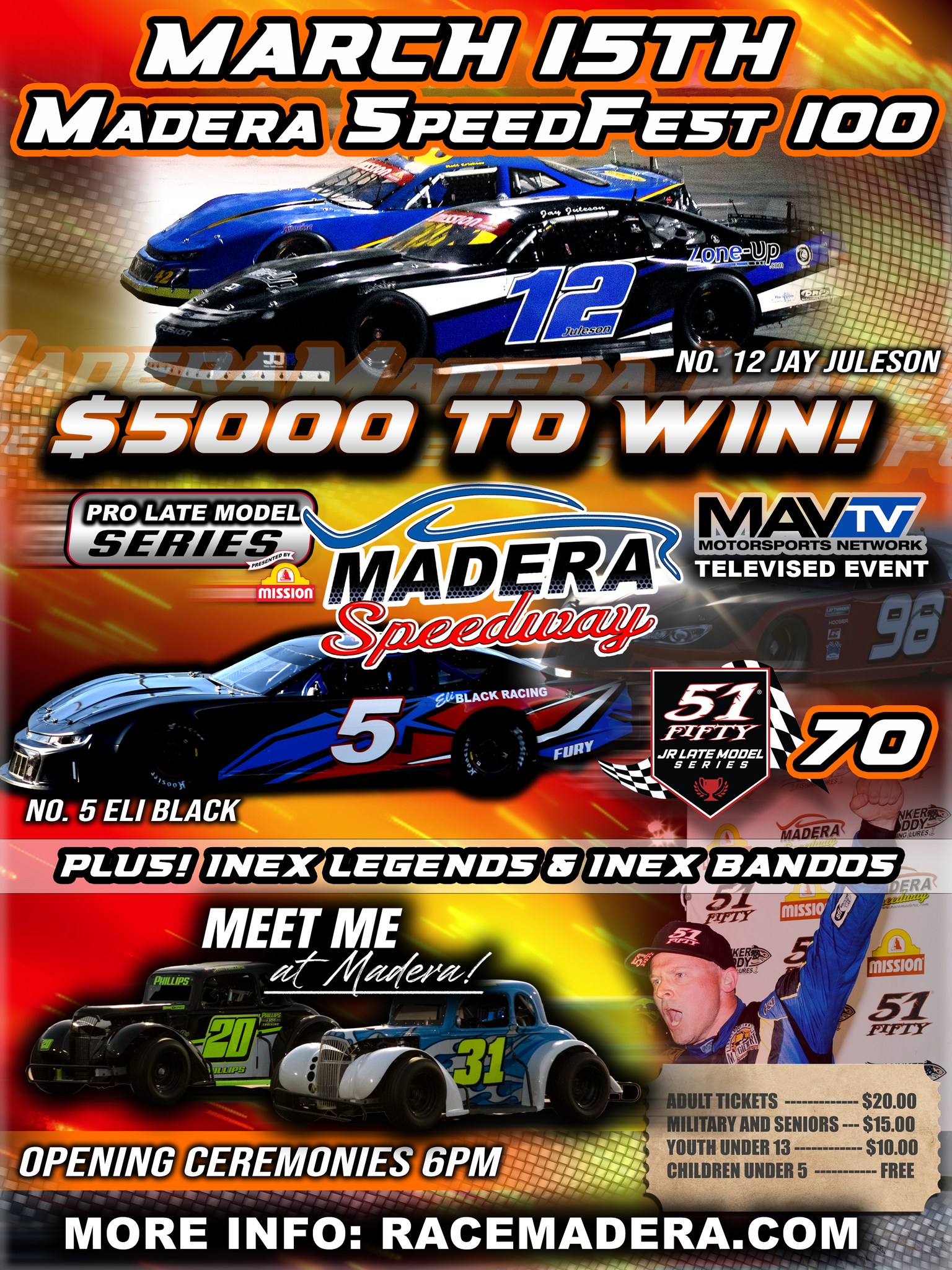 Madera Speedway MAVTV Televised Series