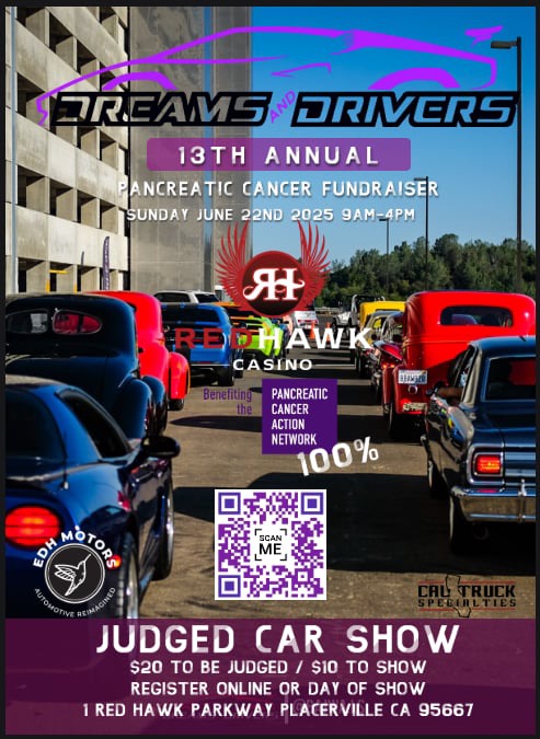 Pancreatic Cancer Fundraiser Car Show