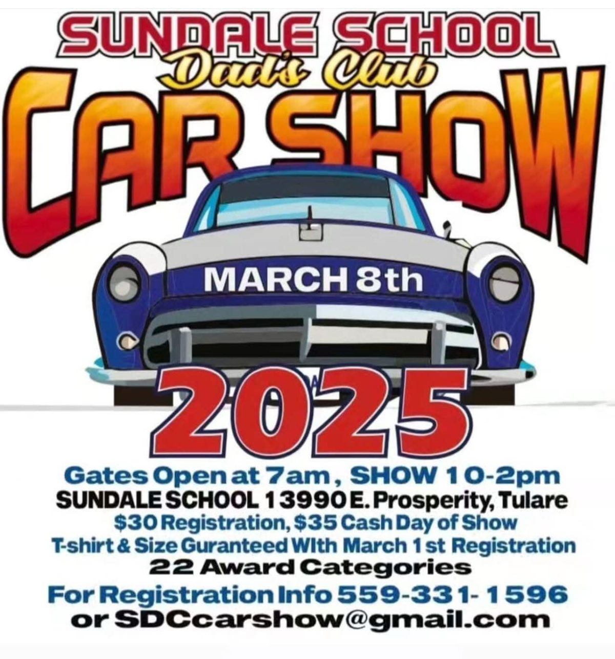 Sundale School Dad’s Club Car Show