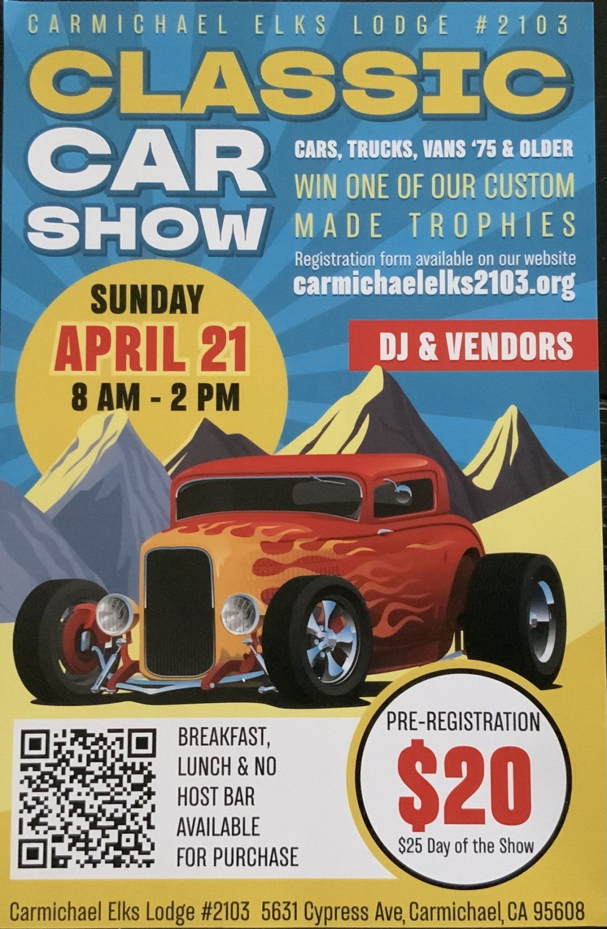 Carmichael Elks Classic Car Show