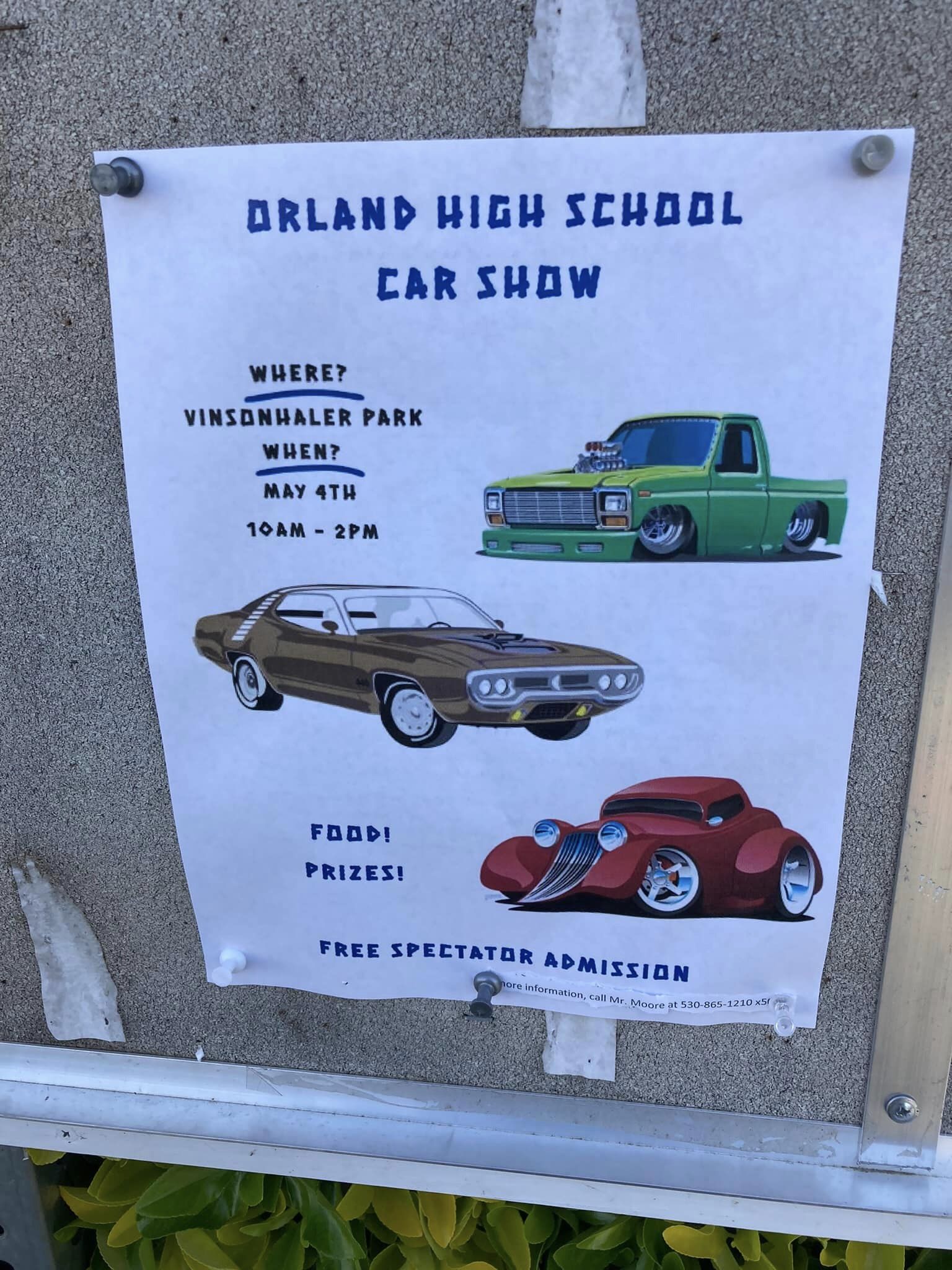 Orland High School Car Show