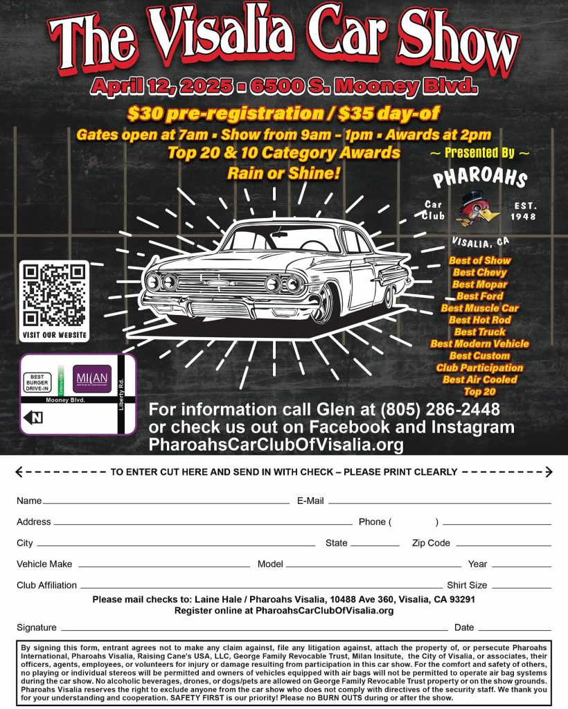 Pharoahs of Visalia Car Show