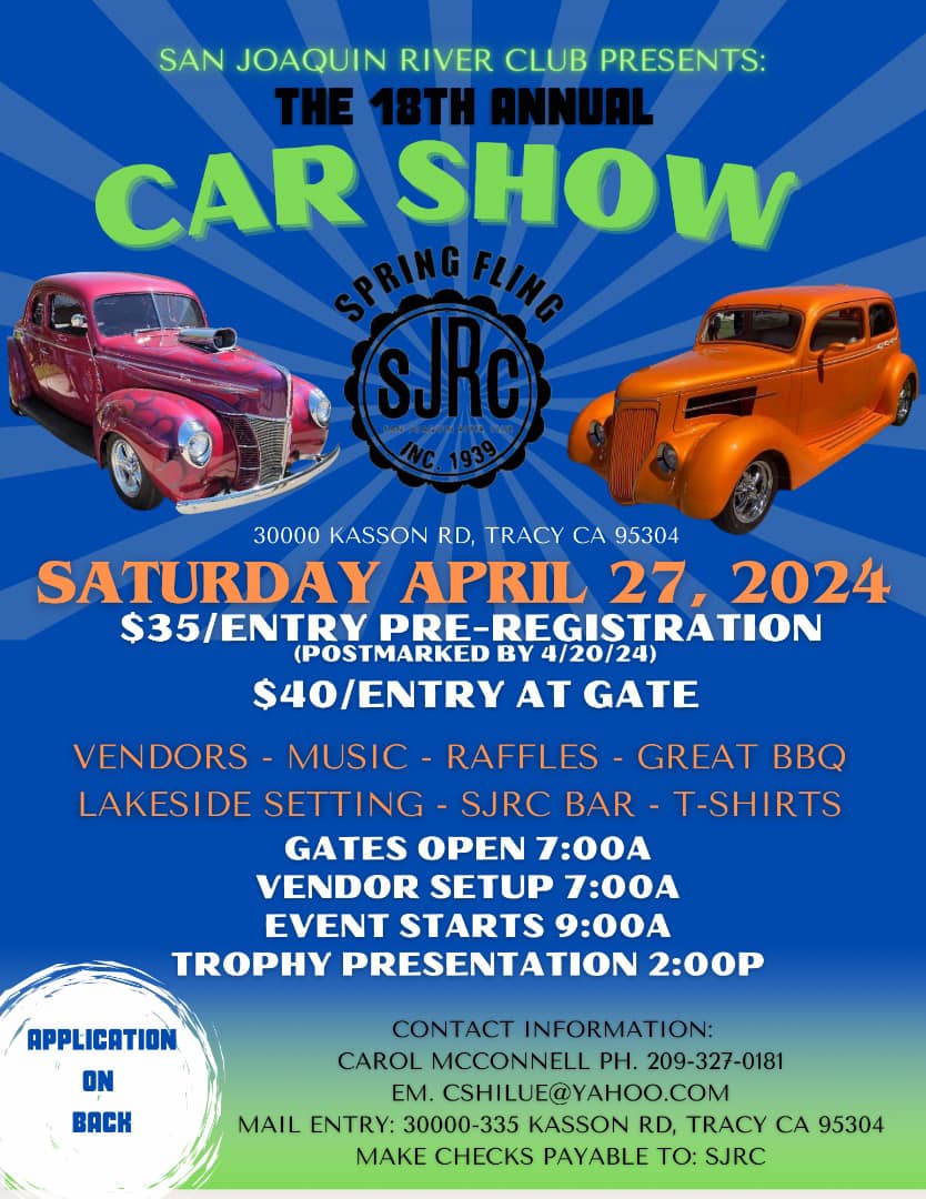 San Joaquin River Club Car Show
