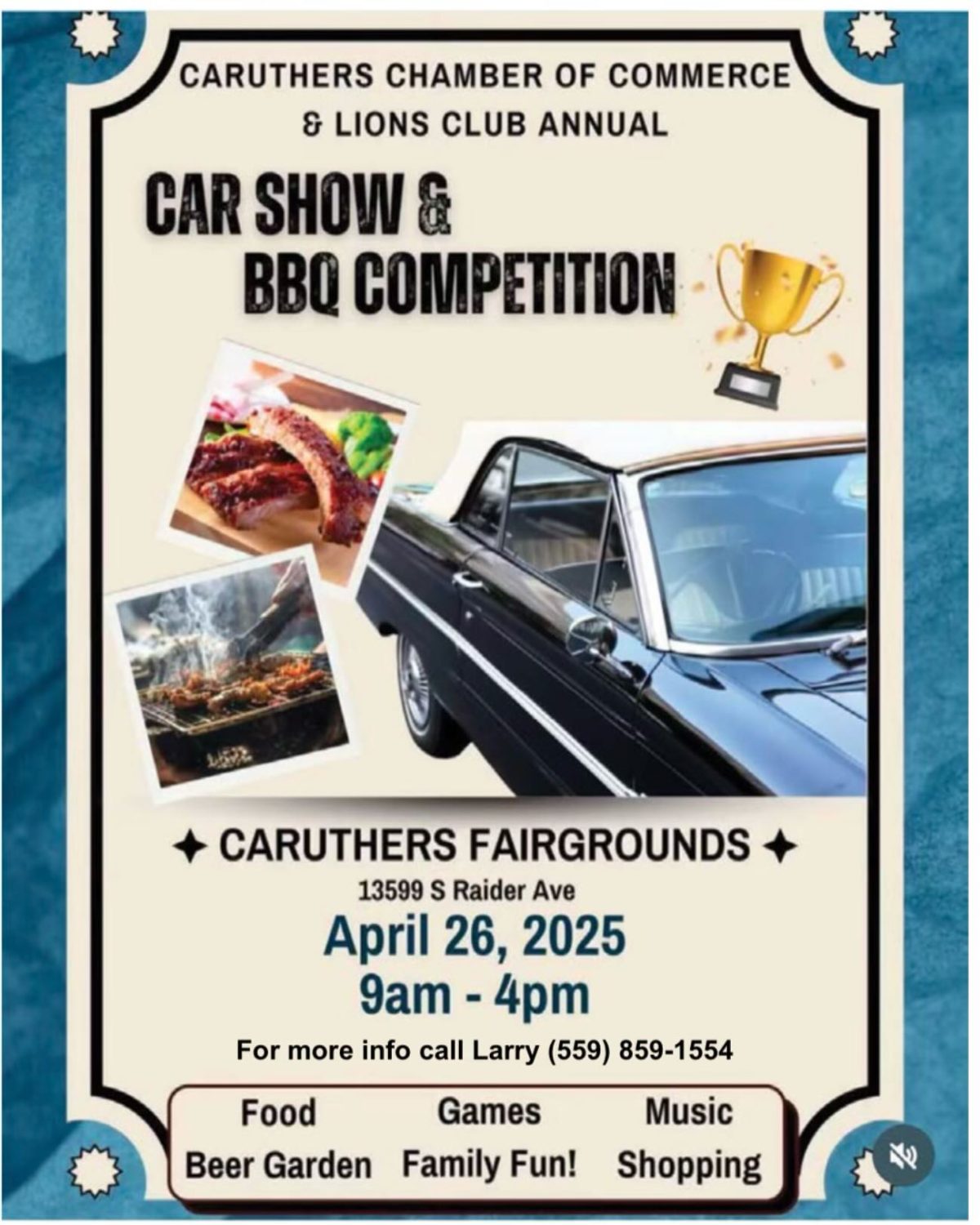 Caruthers Car Show & BBQ Throw Down