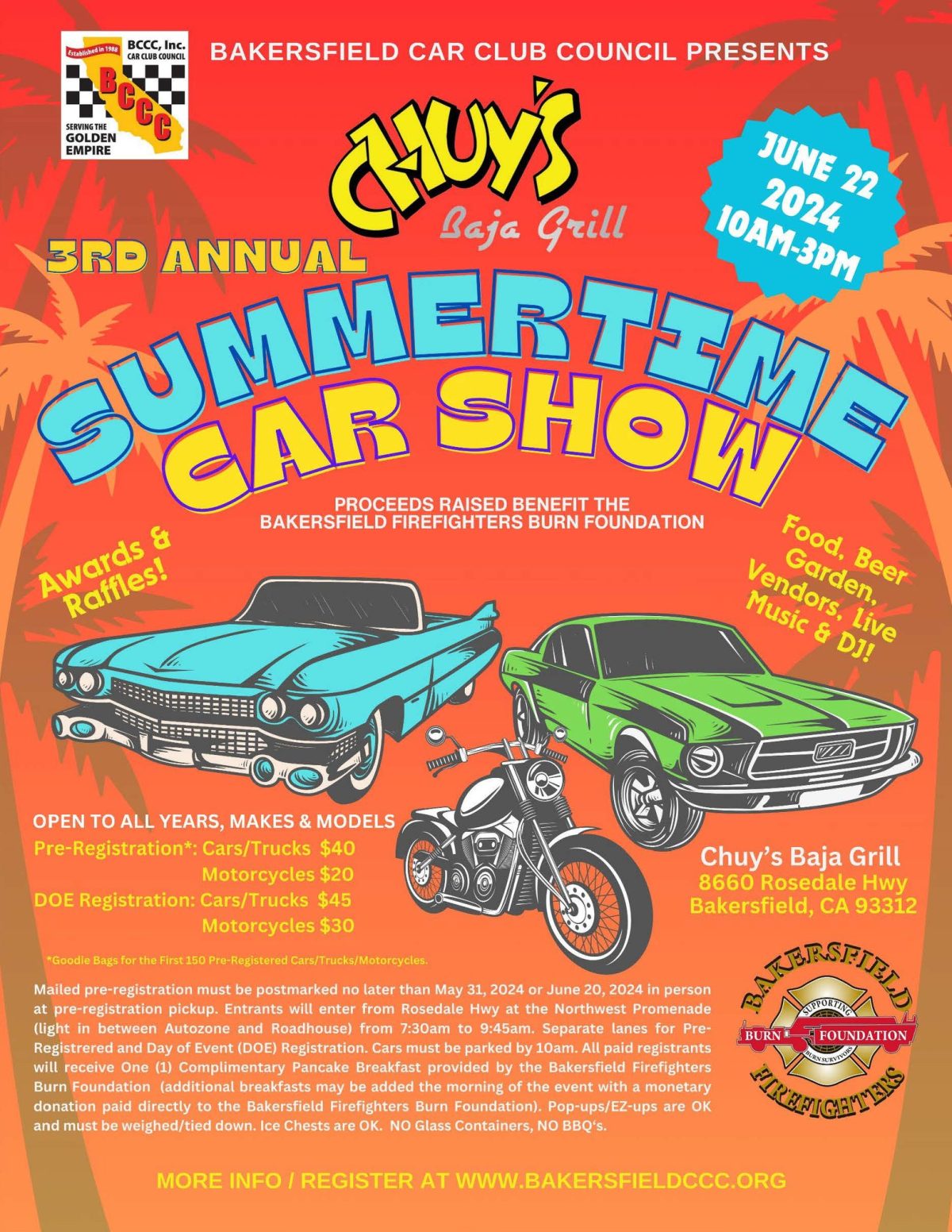 Chuy’s Summertime Car Show