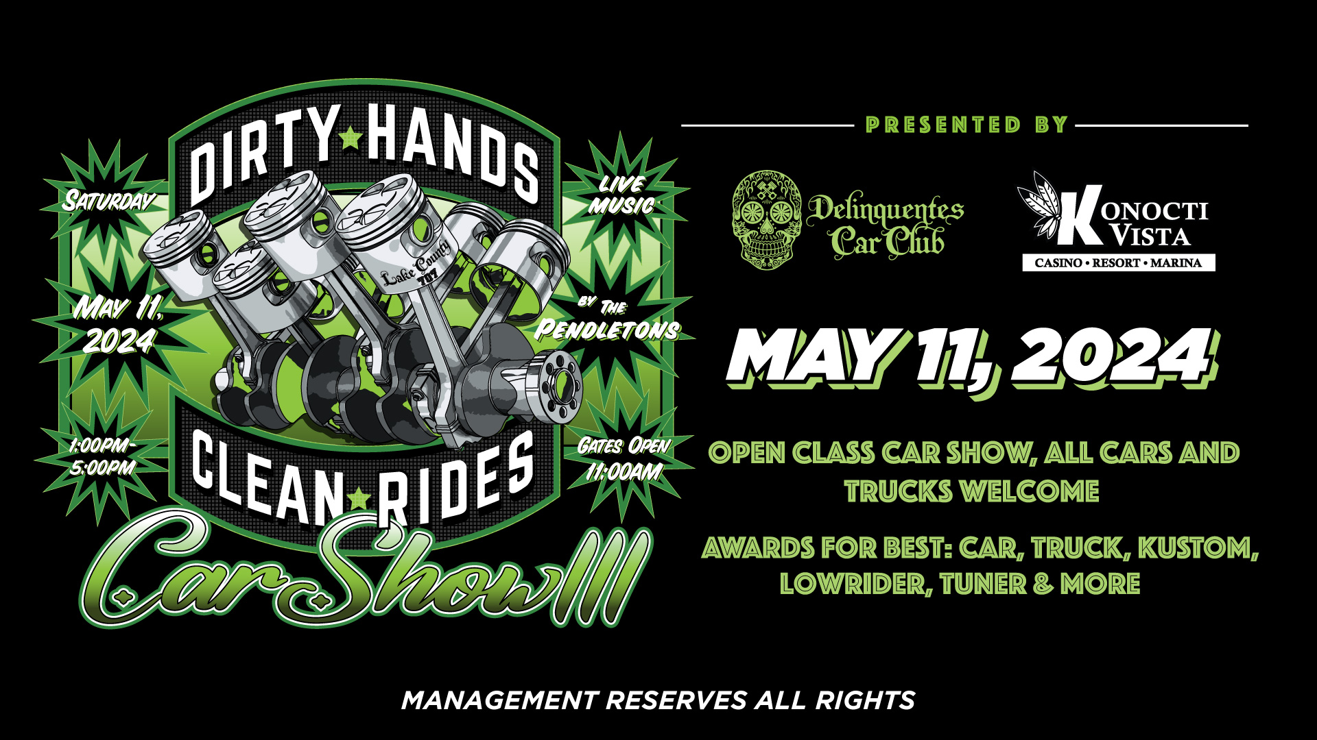 Dirty Hands Clean Rides Car Show