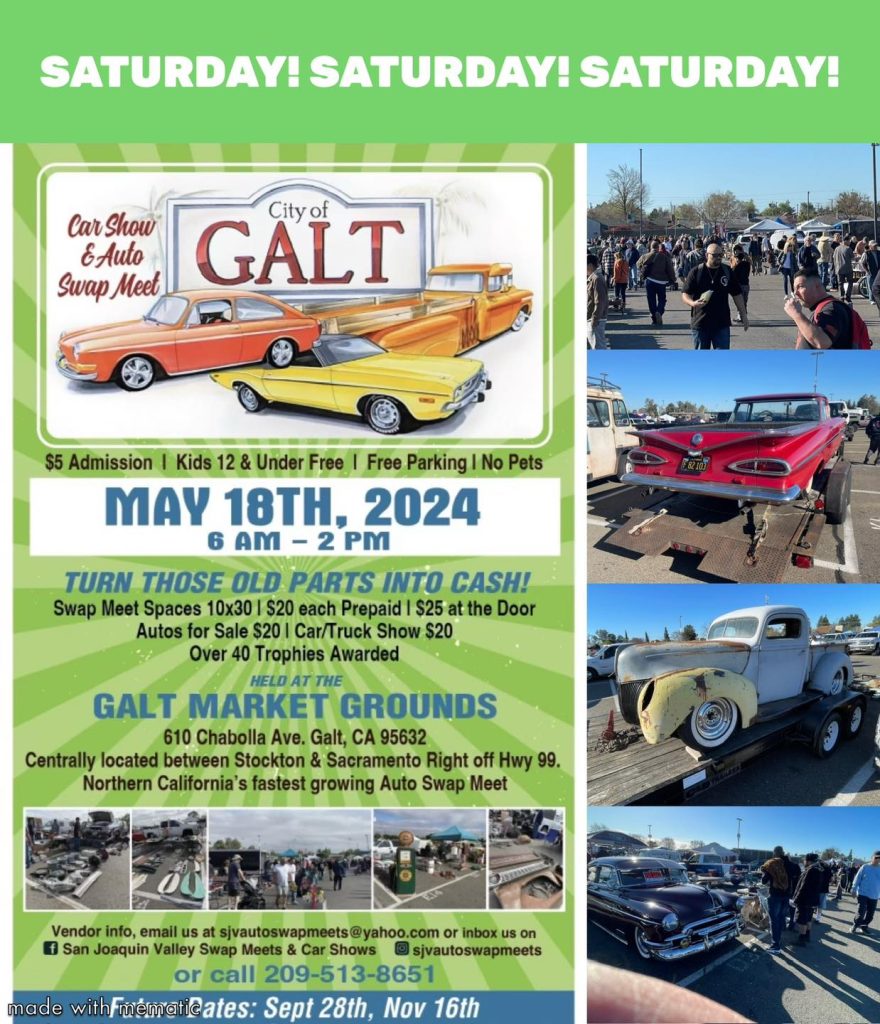 Galt Auto Swap Meet and Car Show