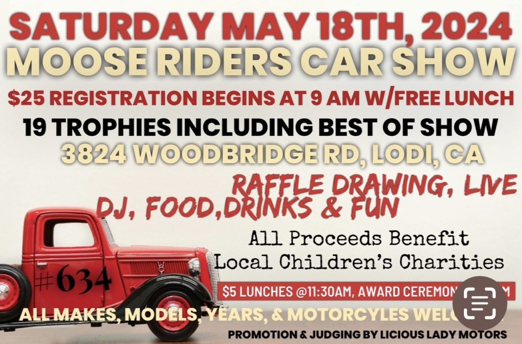 Moose Riders Car Show