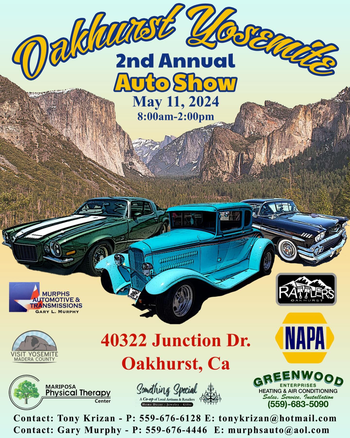 Oakhurst Yosemite Auto Show