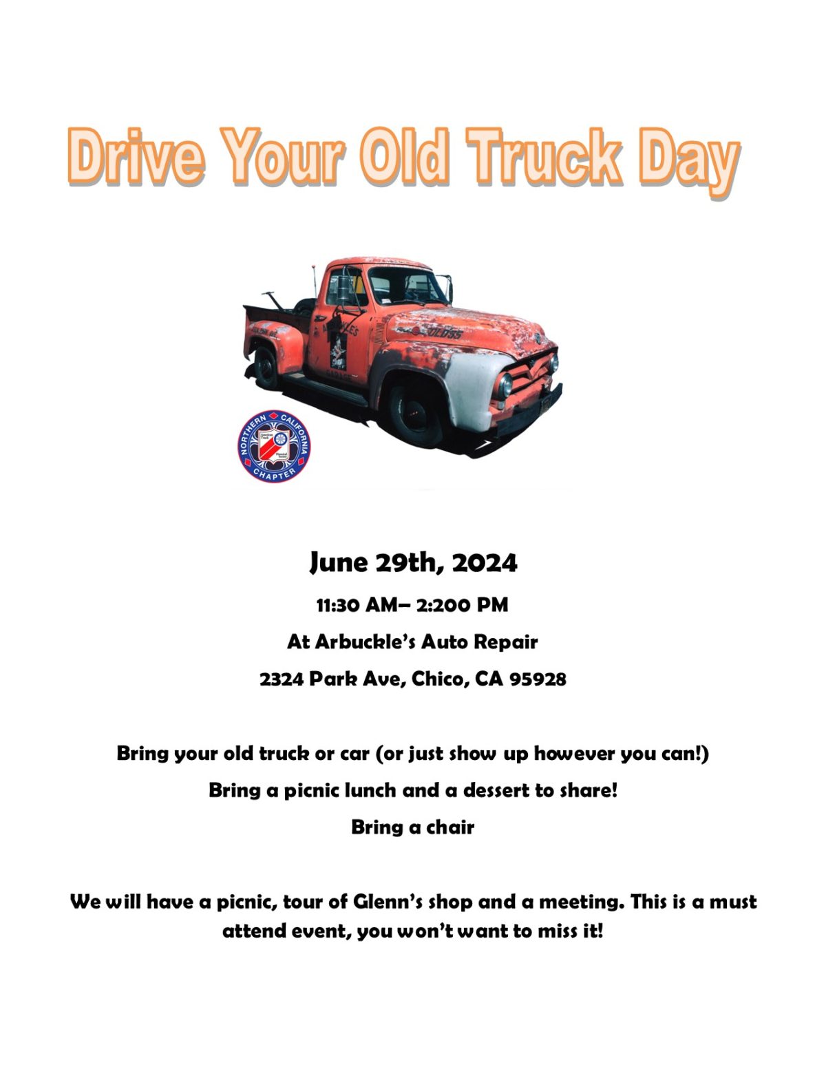 Drive Your Old Truck Day