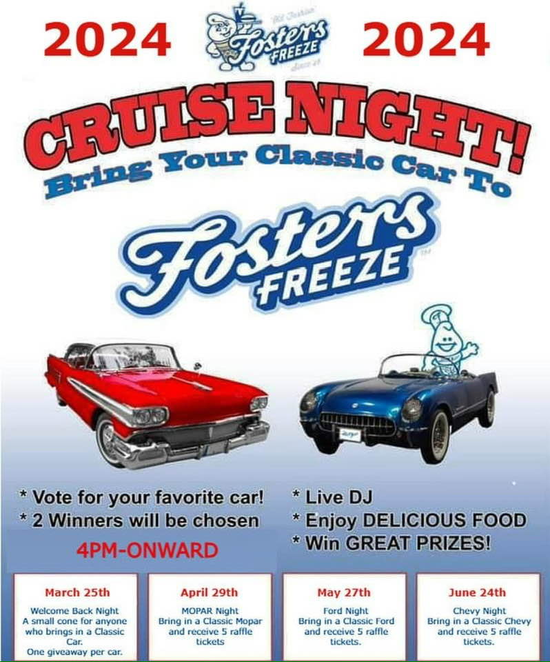 Fosters Cruise Night