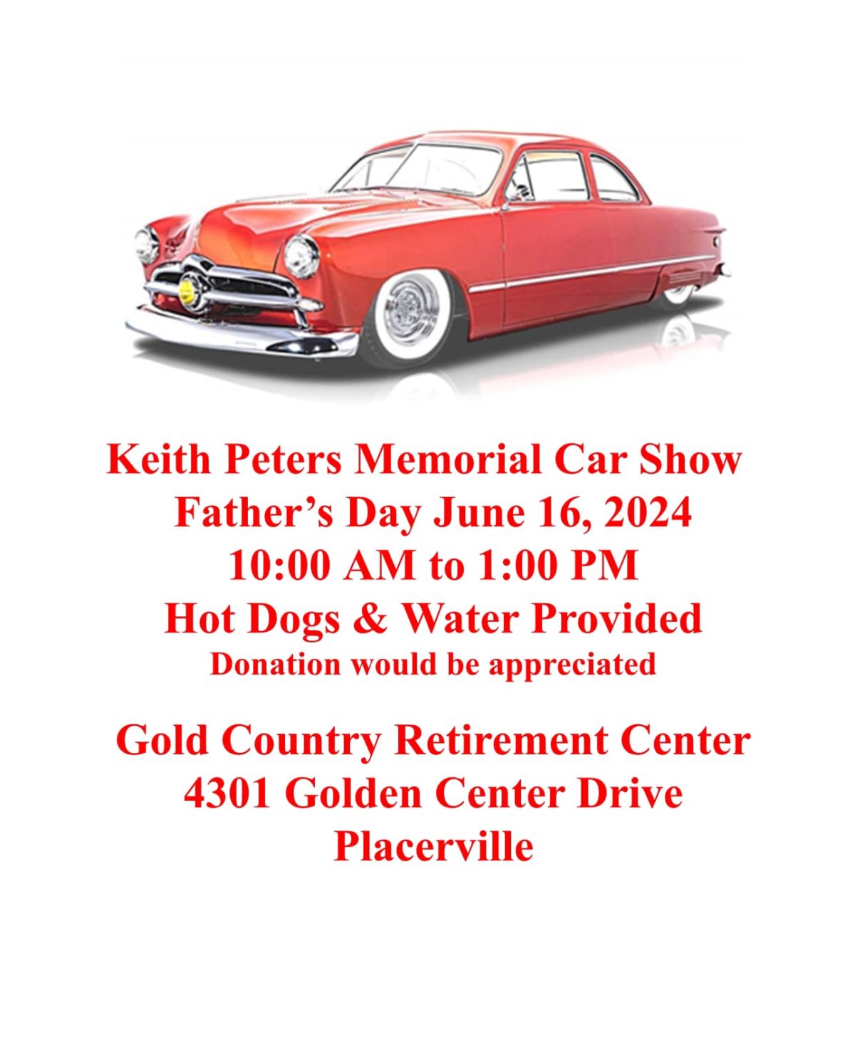 Keith Peters Memorial Car Show