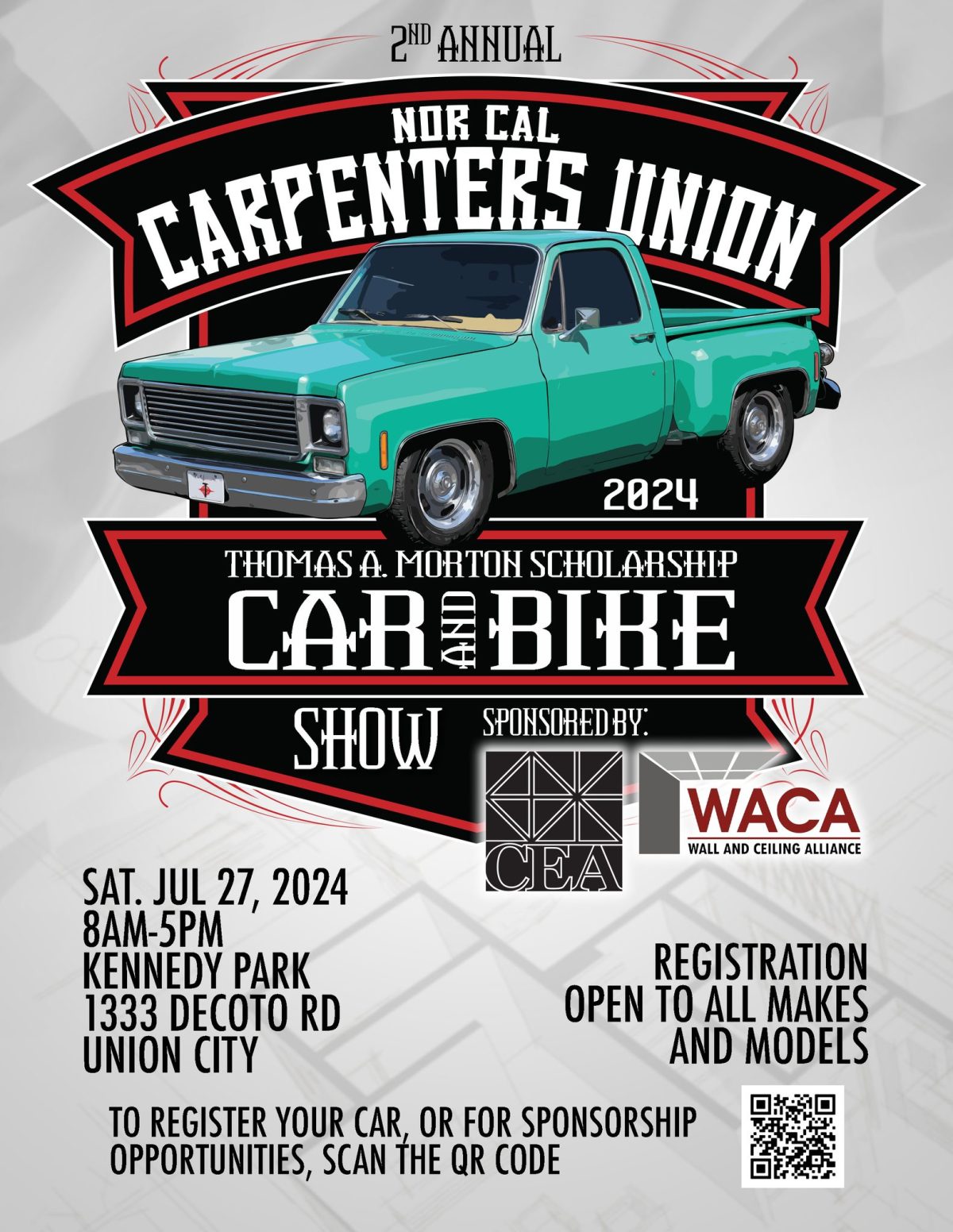 Nor Cal Carpenters Union Car and Bike Show