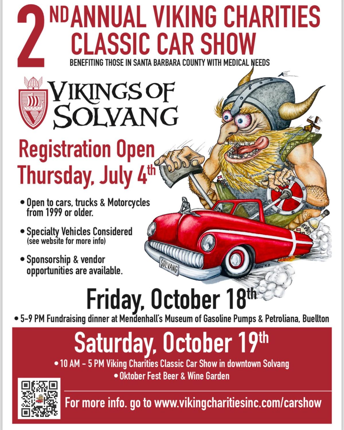 Viking Charity Classic Car Show