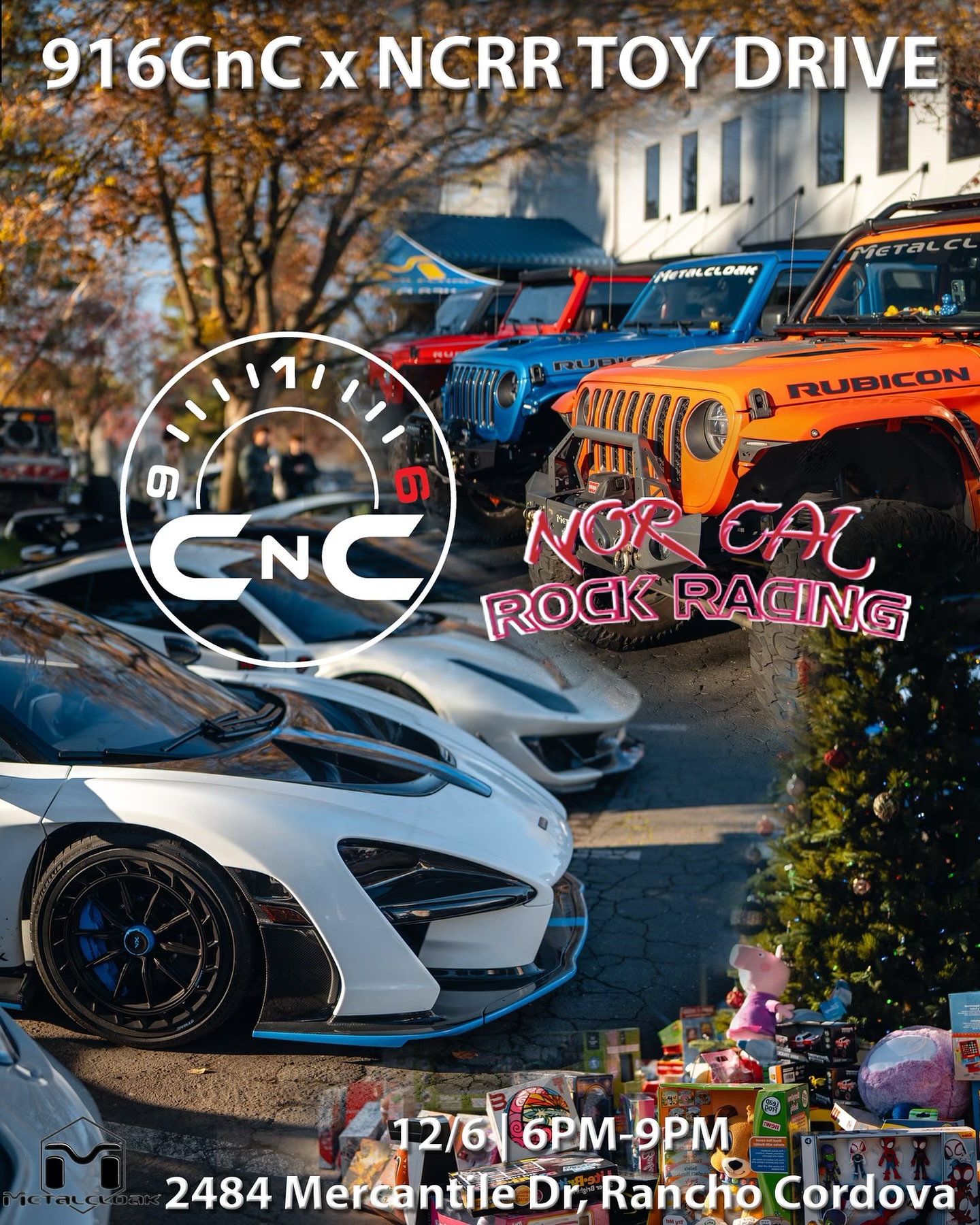 916 CnC NorCal Rock Racing Toy Drive