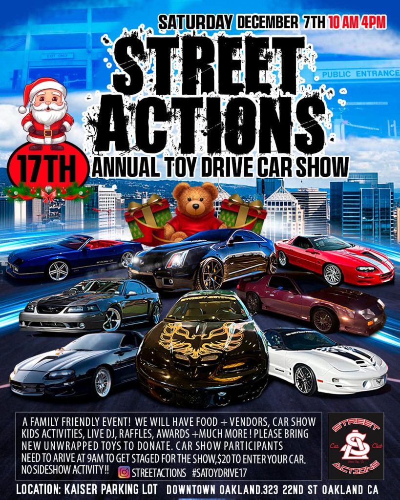 Street Actions Annual Toy Drive