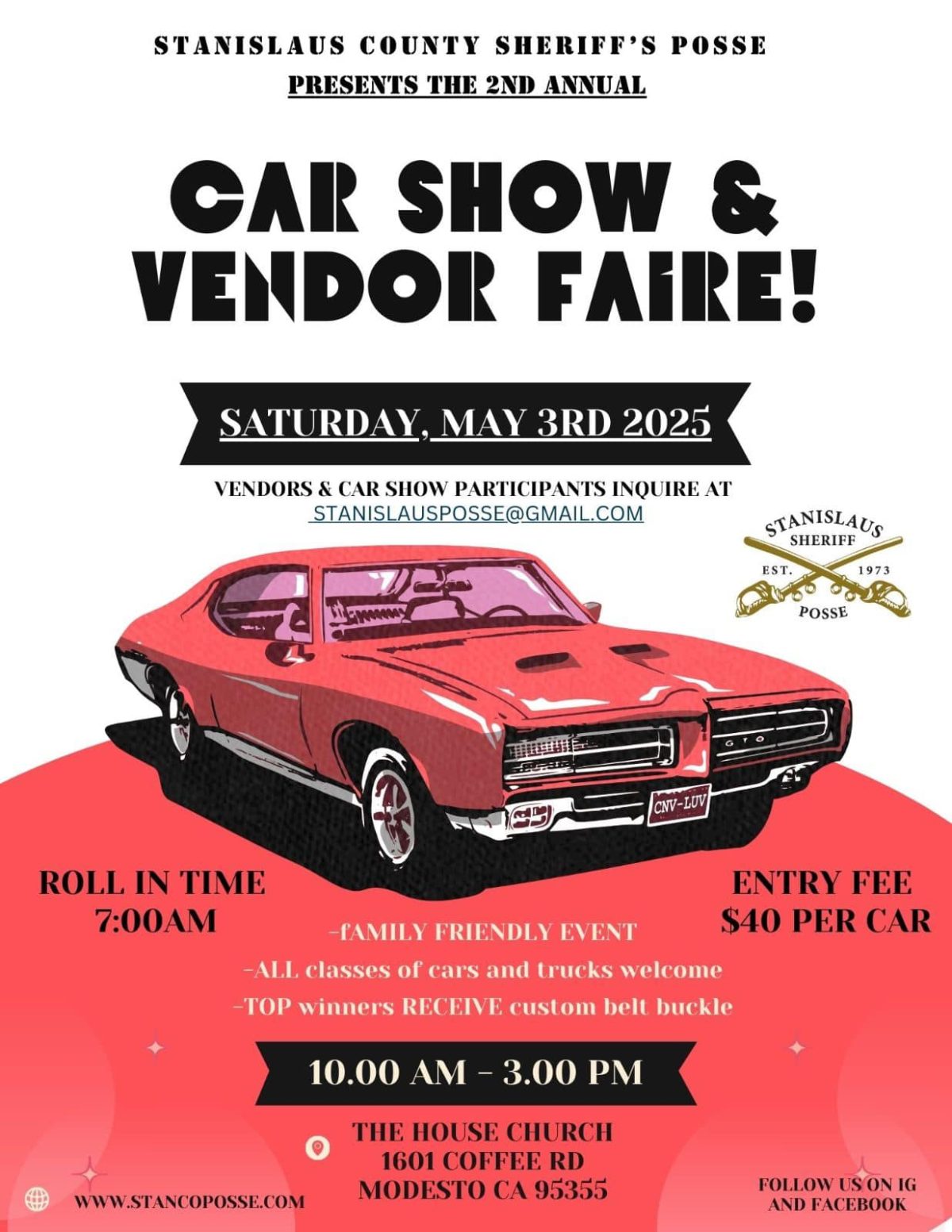 Car Show and Vendor Faire