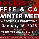 Hollister Cars and Coffee Winter Meetup