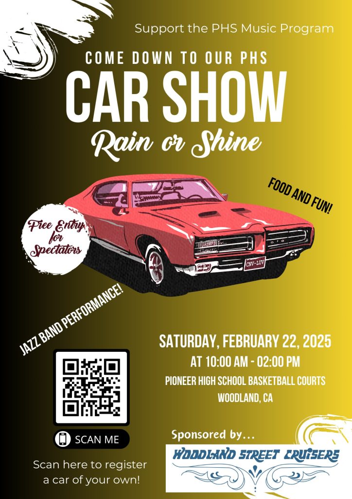 PHS Music Program Car Show