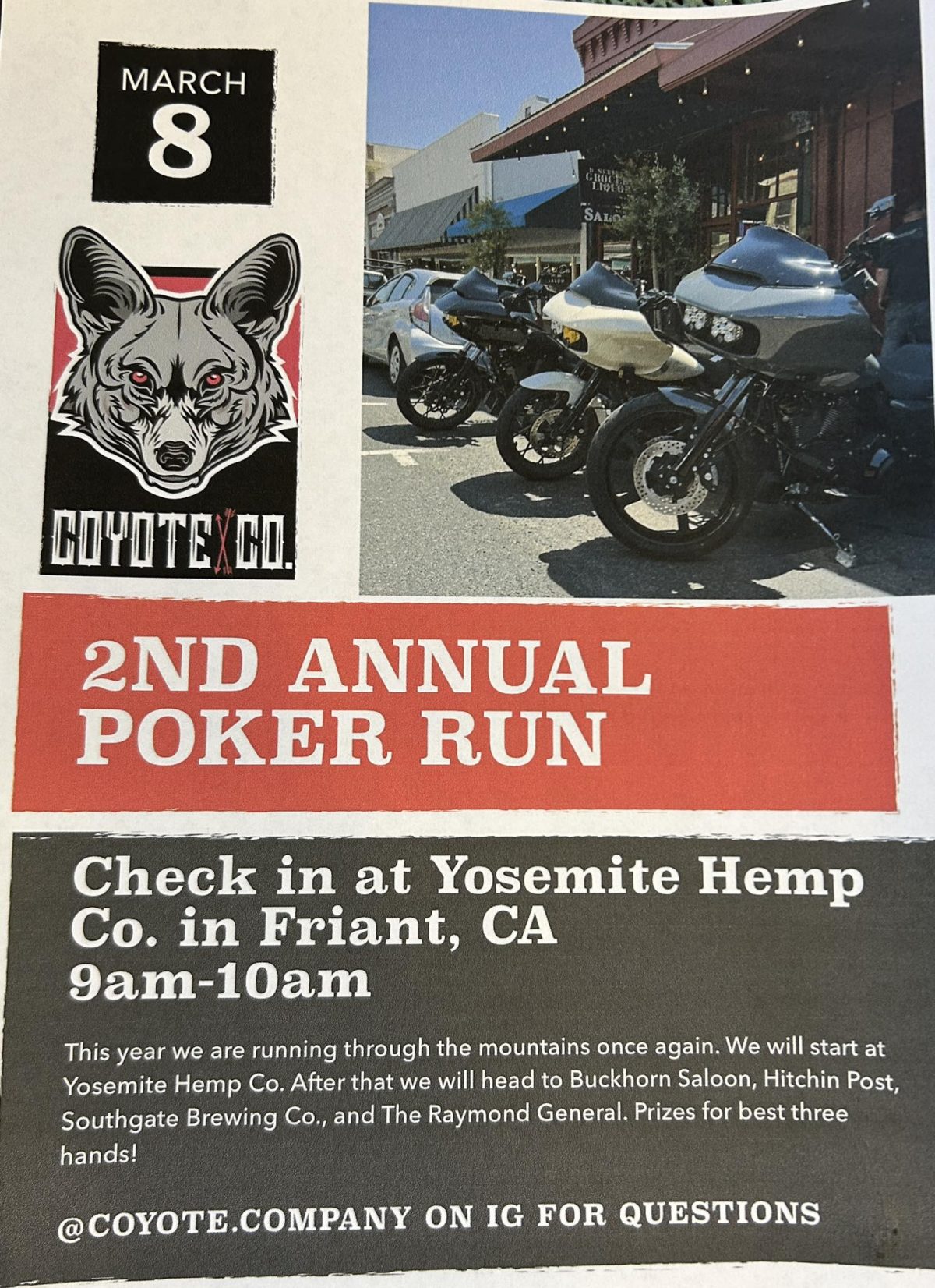 Friant Poker Run